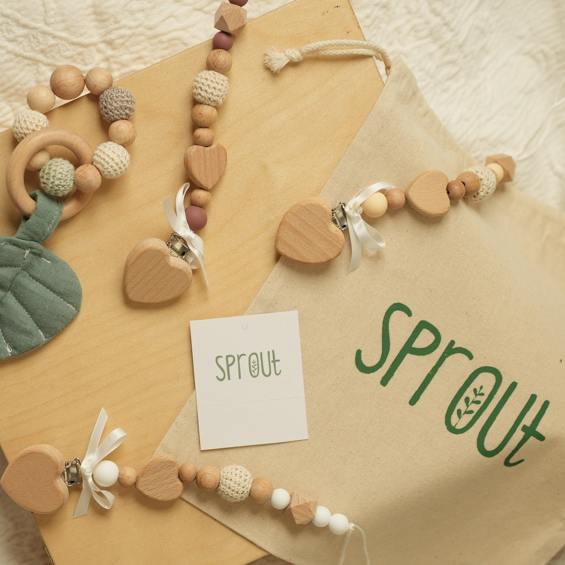 Pacifier Straps - Sprout Kids