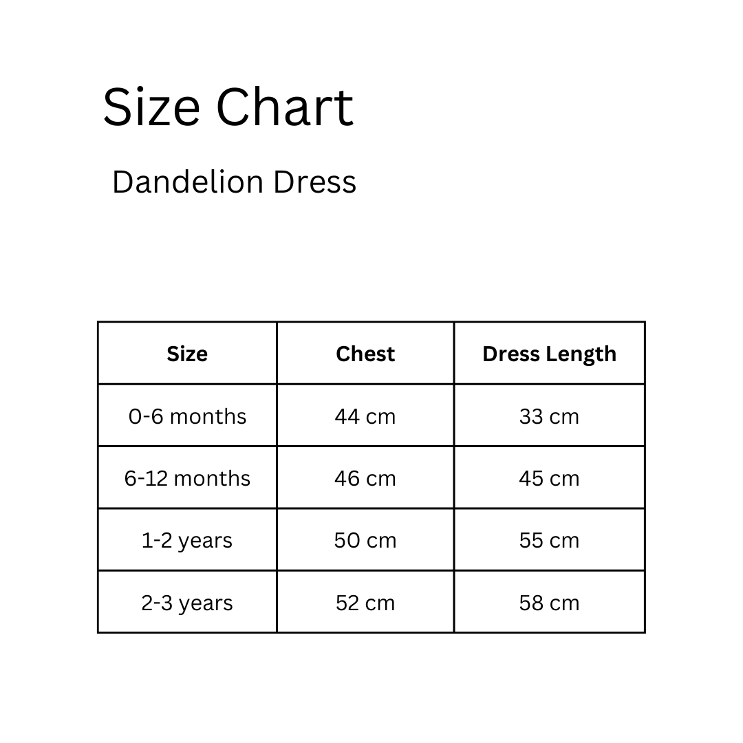 Dandelion Dress - Sprout Kids