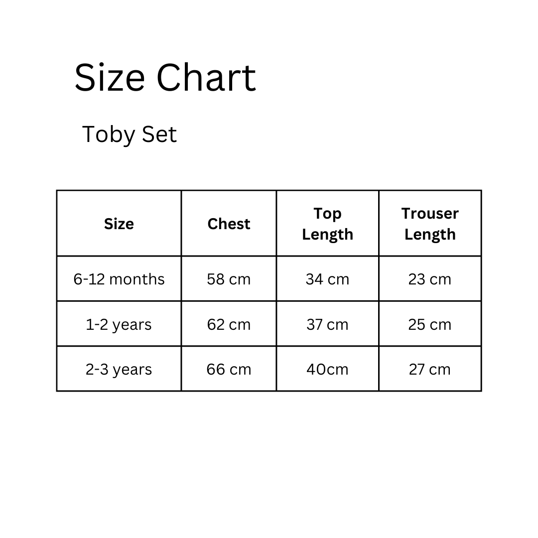 Toby Co-ord Set - Sprout Kids